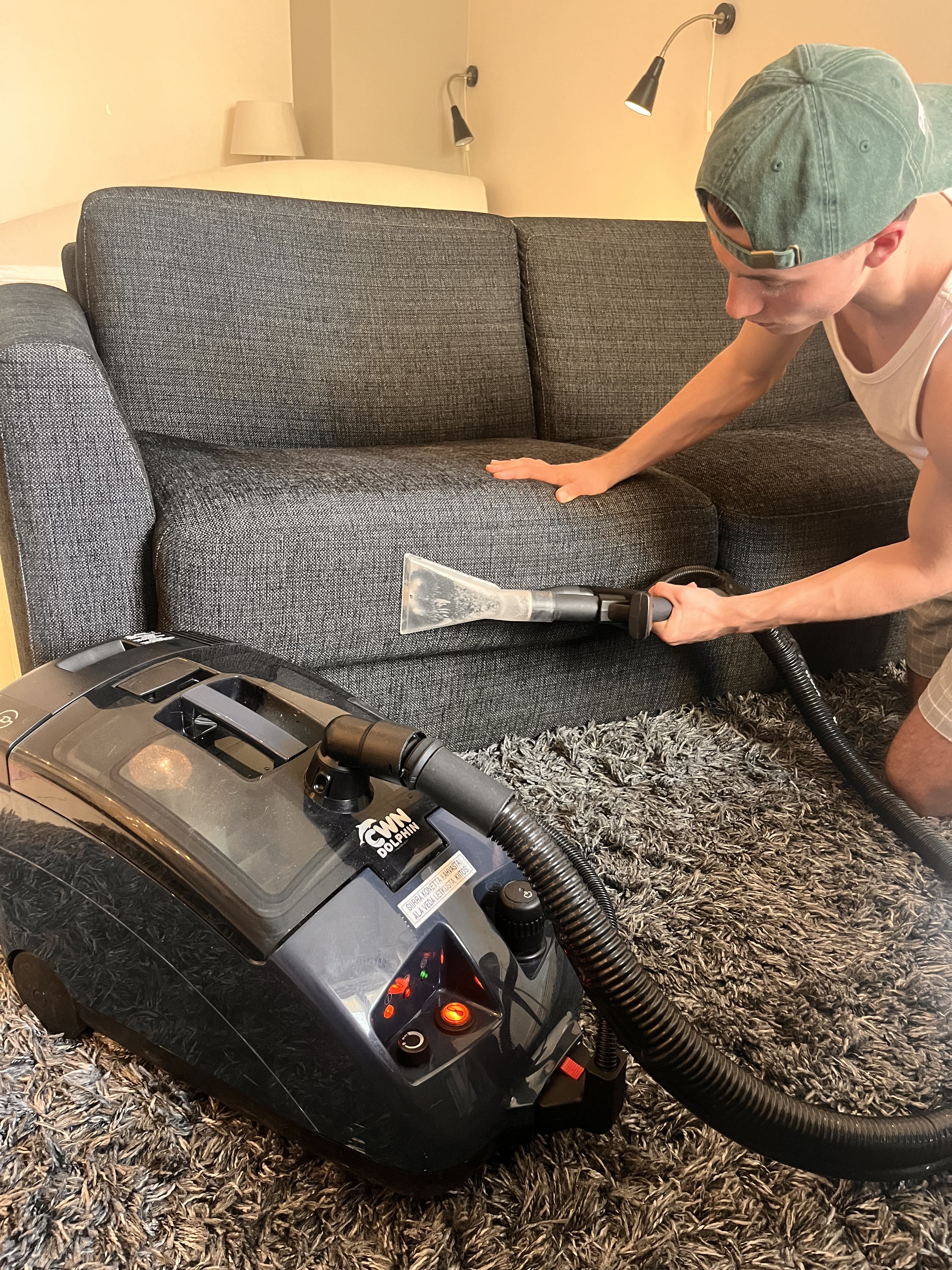 Tekstiilien syväpuhdistus